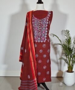 Alternative view of 3-Piece Khaddar Suit | Cozy & Classic Gift Outfit for Her