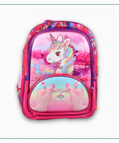 School bag Fiber Square Unicorn