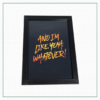 Golden Quotes frame 8x6