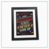 Golden Quotes frame 12x16