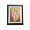 Golden Quotes frame 12x16