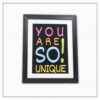 Golden Quotes frame 12x16