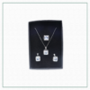 light blue Crystal Necklace  Set