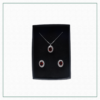 Ruby Red Necklace set