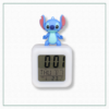 Stitch Square Digital Alarm Clock