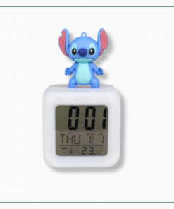 Stitch Square Digital Alarm Clock