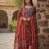 3-Piece Khaddar Suit | Cozy & Classic Gift Outfit for Her