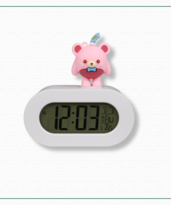 Cute bear digital alarm clock