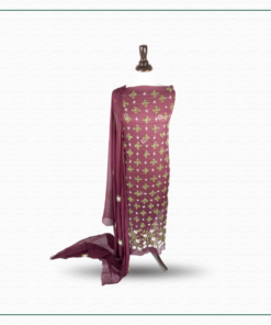 Maroon Chiffon Dress – Elegant & Flowing Women’s Dress for Special Occasions