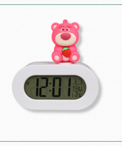 Cute bear digital alarm clock