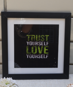 Golden Quotes frame 10x10