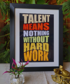 Golden Quotes frame 12x16