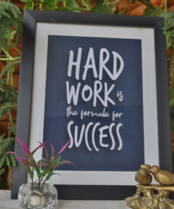 Golden Quotes frame 12x16