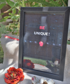 Golden Quotes Frame 8x6 – Elegant Motivational Wall Décor for Inspiring Spaces