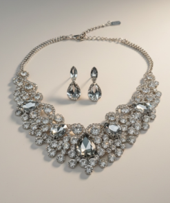 Silver Necklace Set