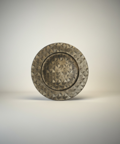 Golden Decorative plate