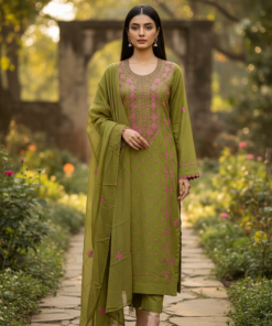 Multani Hand Embroidery Lawn Suit