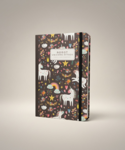 Alternative view of Unicorn Glow Note Book