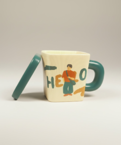 Alternative view of Hello Mug