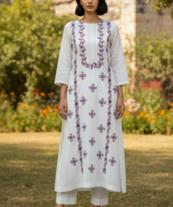 Classic Hand Embroidery Lawn Shirt