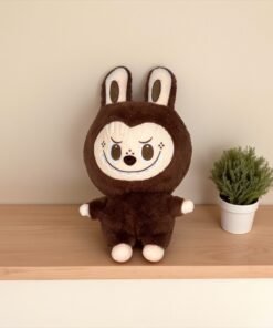 Brown Labubu Plush Toy