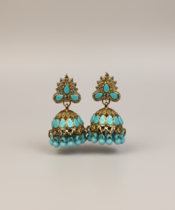 Alternative view of Drop and Dangle jhumkay