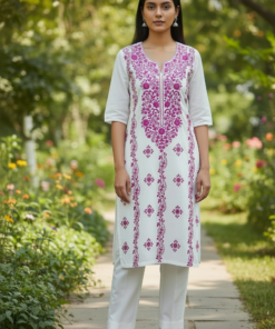 Fine Hand Embroidered Lawn Shirt