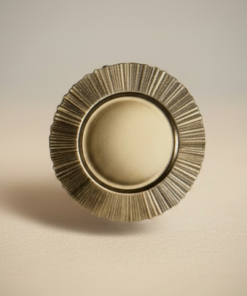 Golden Decorative Plate