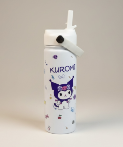 Alternative view of Kawaii Kuromi Steel Flask