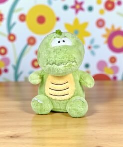 Cute Green Dino Plush