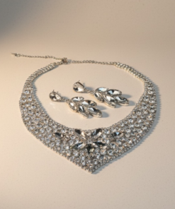 Silver Necklace Set