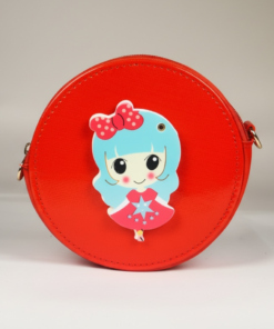 Doll mini purse with mirror