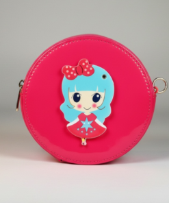 Doll mini purse with mirror