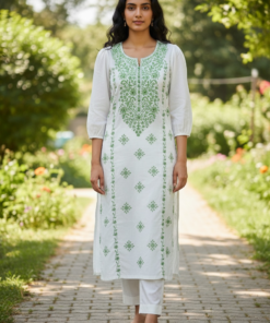 Stylish Handcrafted Lawn Embroidery Shirt