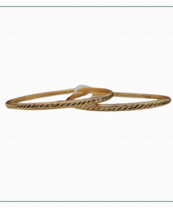 Alternative view of Elegant Gold Tone Bangles | Stylish Wrist Jewellery