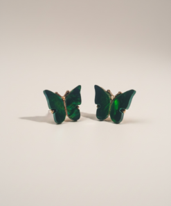 Alternative view of Butterfly Stud Earrings | Delicate & Glamorous Studs for Her