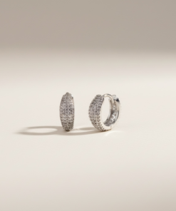 Ring-Shape Hoop Earrings | Classic Circular Earrings for Her
