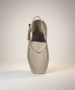 Alternative view of Zardari Leather Black Peshawari Chappal | Stylish Gift for Him & Loved Ones
