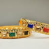 A Touch of Royalty Bangles | Regal Gold Finish for Her