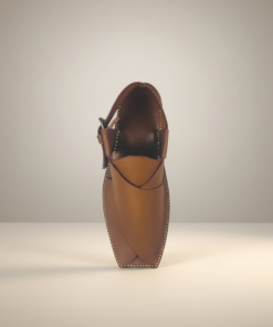 Alternative view of Slim Sole High Kuram Peshawari Chappal | Lightweight Heritage Gift for Him & Family