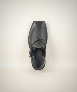 Alternative view of Original Highkuram Leather Dotted Peshawari Chappal | Durable Heritage Gift for Him & Family