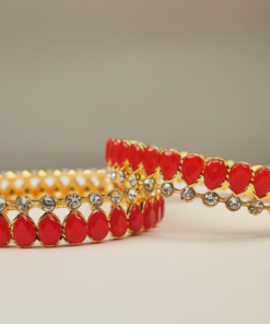 Bangles “Elegance in Every Detail” | Gold-Tone Charm for Her