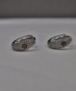 Alternative view of Ring-Shape Hoop Earrings | Classic Circular Earrings for Her