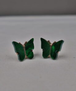 Alternative view of Butterfly Stud Earrings | Delicate & Glamorous Studs for Her