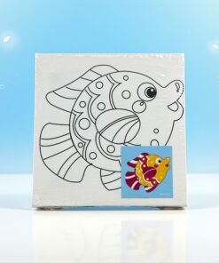 Kids Mini Canvas with Paints