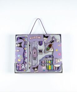 Kuromi Stationery Gift Set With Toy 7 Pcs