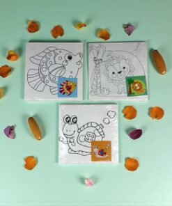 Alternative view of Kids Mini Canvas with Paints