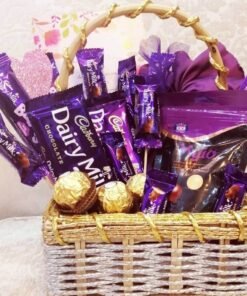 Dairy Milk Delight basket