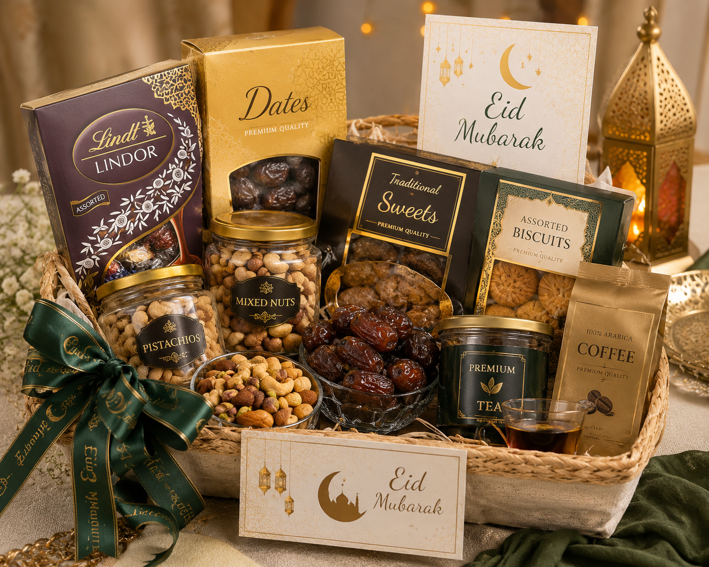 Eid Mubarak Gourmet Gift Basket