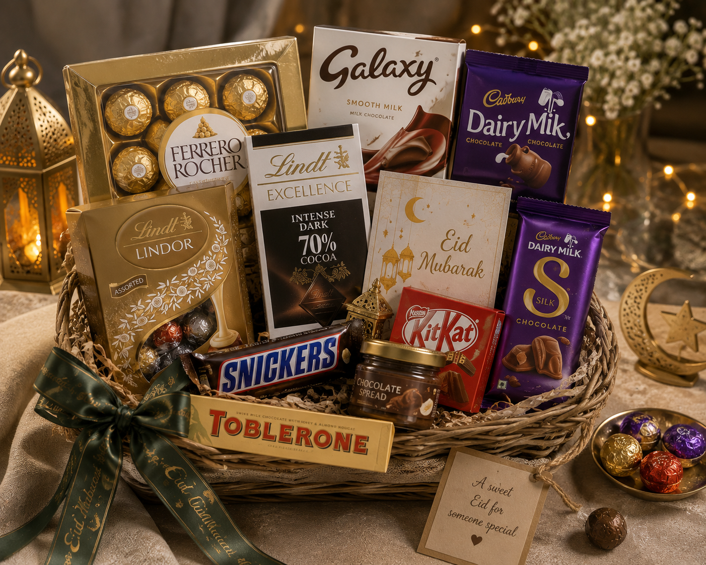Festive Eid Chocolate Gift Basket